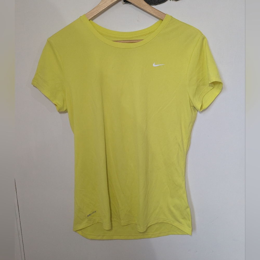 Nike Dri-FIT Bright Yellow Top
